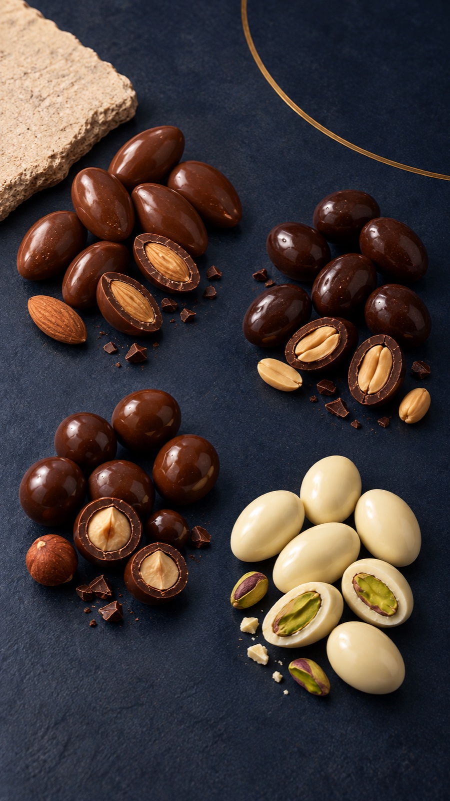 Grageas de chocolate