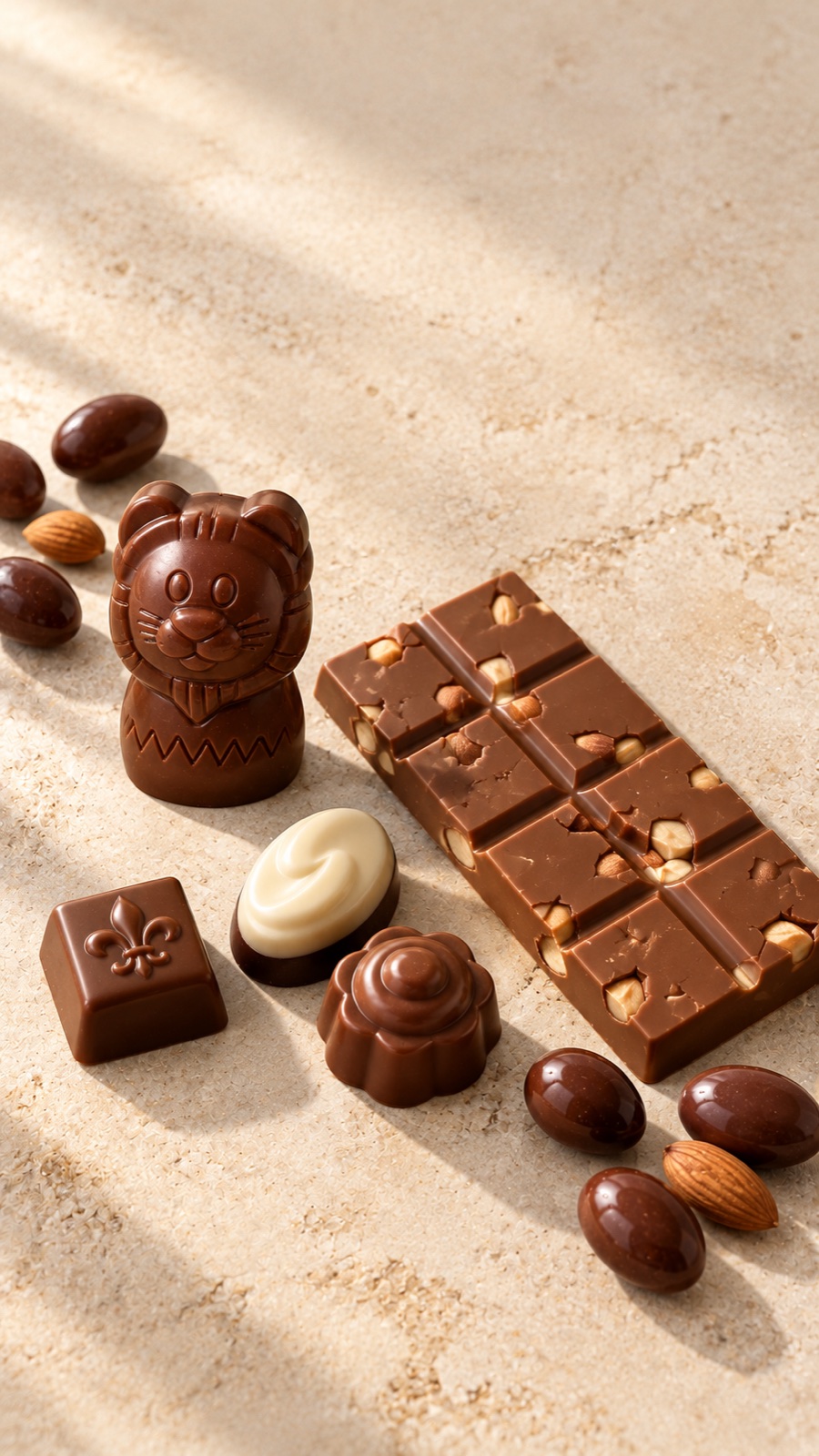 Variedad de chocolates